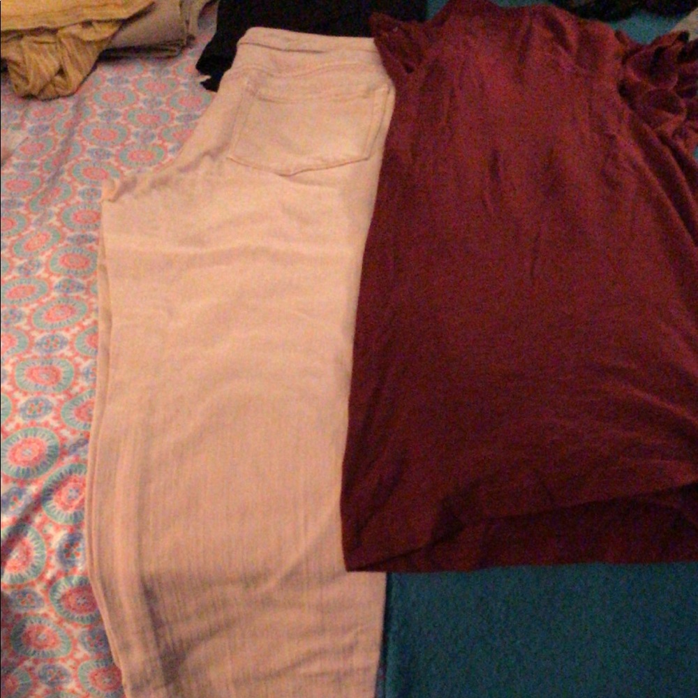 Pink pants